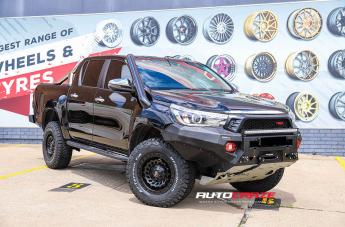 TOYOTA HILUX N80 4WD ZOMBIE SATIN BLACK